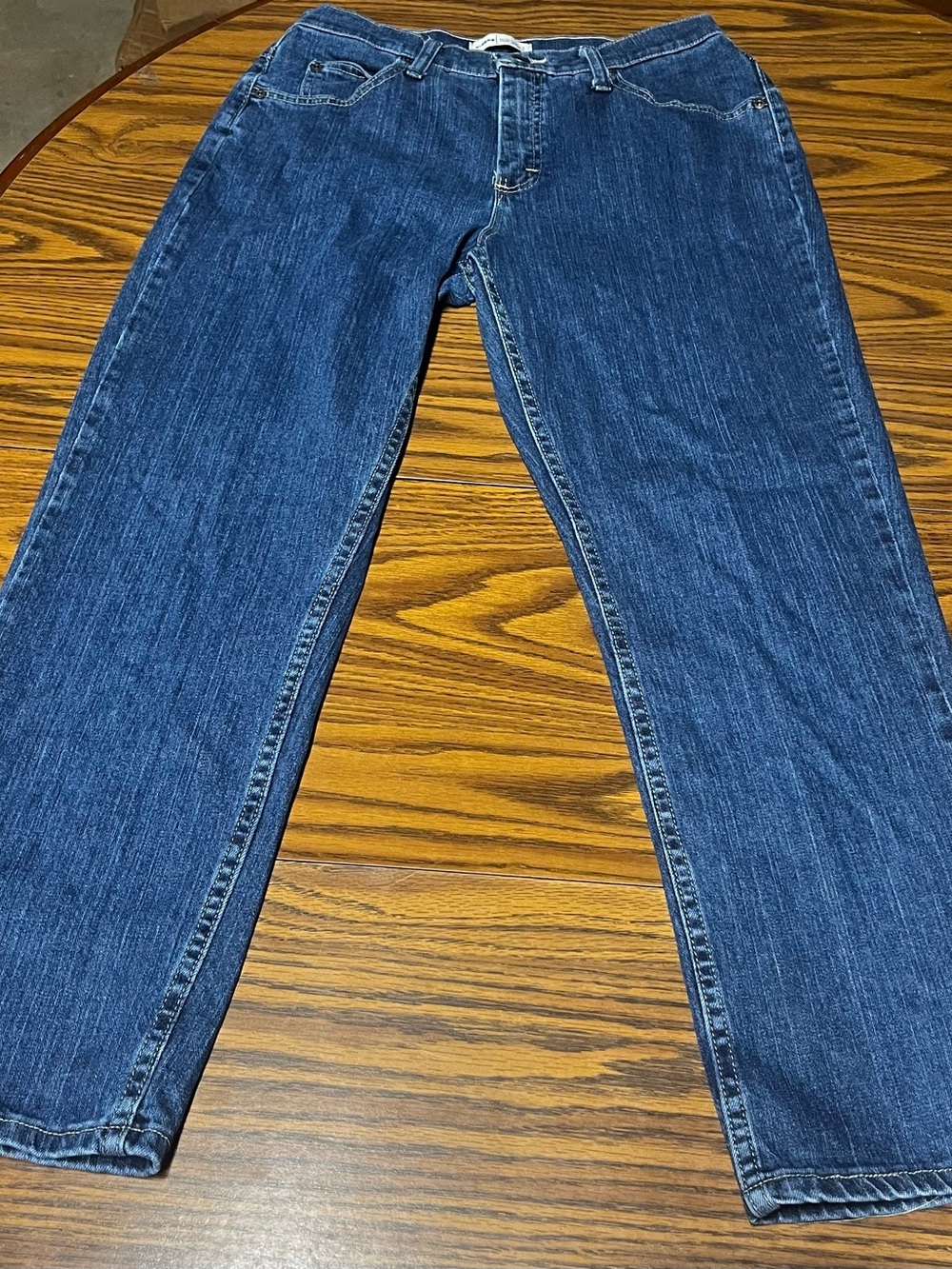 Riders by Lee Relaxed Woman’s Dark Blue Jeans Size 10P